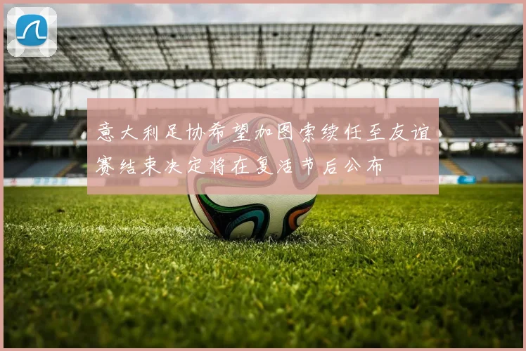 意大利足协希望加图索续任至友谊赛结束决定将在复活节后公布